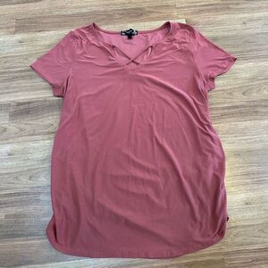 Derek Heart Maternity Short Sleeve T-Shirt | Size Maternity XL